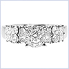 14K White Gold 1.05 ct Diamond Engagement Ring 14K White Gold 1.05 ct Diamond Engagement Ring - 24diamonds.com