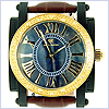 Aqua Master Black PVD 20 pcs Diamond Unisex Watch - 24diamonds.com