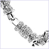 14K White Gold Mens 10.90 ct Diamond Chain 30 Inches - 24diamonds.com