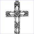 925 Sterling Silver Unisex Cross Pendant - 24diamonds.com