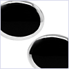 925 Sterling Silver Mens Cuff Links With Black Onyx - 24diamonds.com