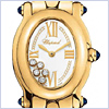 Chopard Happy Sport Oval Womens Watch 277466-0002 - 24diamonds.com