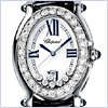 Chopard Happy Sport Oval Womens Watch 278952-2004 - 24diamonds.com