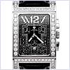Aqua Master Cabarnet Diamond Unisex Watch - 24diamonds.com