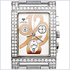 Aqua Master Cabarnet Diamond Unisex Watch - 24diamonds.com