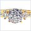 14K Yellow Gold 0.74 ct Diamond Engagement Ring - 24diamonds.com