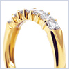 14K Yellow Gold 0.76 ct Diamond Womens Band - 24diamonds.com