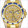 Rolex Oyster Perpetual GMT Master II Mens Watch 116758-SA - 24diamonds.com