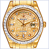 Rolex Day-Date Masterpiece Mens Watch 18958-BRIL - 24diamonds.com