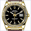 Rolex Datejust Mens Watch 116138-BLACK - 24diamonds.com