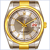 Rolex Datejust Yellow Gold & Stainless Steel Mens Watch 116203 - 24diamonds.com