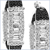 14K White Gold 2.01 ct Diamond Womens Hoop Earrings - 24diamonds.com