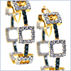 14K Yellow Gold 1.50 ct Diamond Womens Earrings - 24diamonds.com