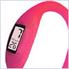 Pixel Moda Ultra Light Digital Unisex Watch Raspberry - 24diamonds.com