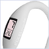 Pixel Moda Ultra Light Digital Unisex Watch White - 24diamonds.com