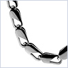 Polished Stainless Steel Link Mens Chain 30 Inches - 24diamonds.com