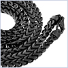 925 Sterling Silver Mens Franco Chain Necklace 40 Inches - 24diamonds.com