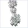 18K White Gold 3.03 ct Diamond Womens Chain Necklace - 24diamonds.com