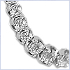 18K White Gold 4.40 ct Diamond Womens Chain Necklace - 24diamonds.com