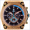 Aqua Master Square Diamond Mens Watch - 24diamonds.com