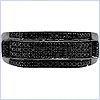 925 Sterling Silver Black Mens 0.85 ct Black Diamond Ring - 24diamonds.com