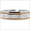 925 Sterling Silver 0.35 ct Diamond Mens Wedding Band - 24diamonds.com
