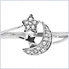925 Sterling Silver 0.15 ct Diamond Womens Ring - 24diamonds.com