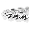 10K White Gold Womens Bracelet 7 1/4 Inches - 24diamonds.com