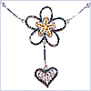 14K White Gold 1.03 ct Diamond Womens Chain Necklace - 24diamonds.com