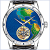 Jaeger LeCoultre Master Tourbillon Continents Mens Watch 165.64.53 - 24diamonds.com