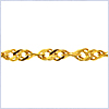 10K Yellow Gold Womens Chain 18 Inches - 24diamonds.com