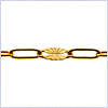 10K Yellow Gold Womens Chain 20 Inches - 24diamonds.com