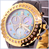 Techno Master Ceramic Round 0.90 ct Diamond Unisex Watch - 24diamonds.com