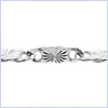10K White Gold Womens Chain 16 Inches - 24diamonds.com
