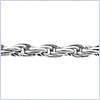 10K White Gold Womens Chain 16 Inches - 24diamonds.com