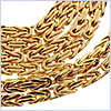 10K Yellow Gold Mens Byzantine Chain 26 Inches - 24diamonds.com