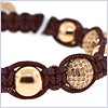 14K Yellow Gold 6.86 ct Diamond Bead Unisex Bracelet - 24diamonds.com