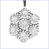 925 Sterling Silver 0.20 ct Diamond Womens Pendant - 24diamonds.com