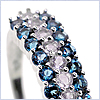 925 Sterling Silver 1.76 ct Topaz Womens Ring - 24diamonds.com