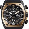 Bell & Ross Marine BR 02-94 Chrono Pink & Carbon Mens Watch BR02-CHR-BICOLOR - 24diamonds.com
