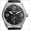 Bell & Ross Vintage BR 123 Original Black Mens Watch BRV123-BLACK - 24diamonds.com