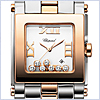 Chopard Happy Sport Square Womens Watch 278498-9001 - 24diamonds.com