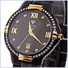 Aqua Master Swiss Classica Round 1.00 ct Diamond Mens Watch - 24diamonds.com