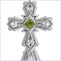 14K White/Yellow Gold 2.25 ct Diamond Mens Pendant - 24diamonds.com