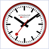 Mondaine Round Wall Clock A990.CLOCK.11SBC - 24diamonds.com