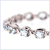 925 Sterling Silver 6.51 ct Aquamarine Womens Tennis Bracelet - 24diamonds.com
