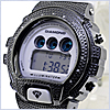 Aqua Master Shock Diamond Mens Black Watch - 24diamonds.com