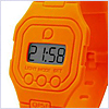 Pixel Moda Ops Orange Unisex Watch - 24diamonds.com