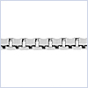 925 Sterling Silver Womens Box Links Chain 20 Inches - 24diamonds.com
