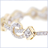 14K Yellow Gold 2.00 ct Diamond Womens Bracelet 7 5/16 Inches - 24diamonds.com